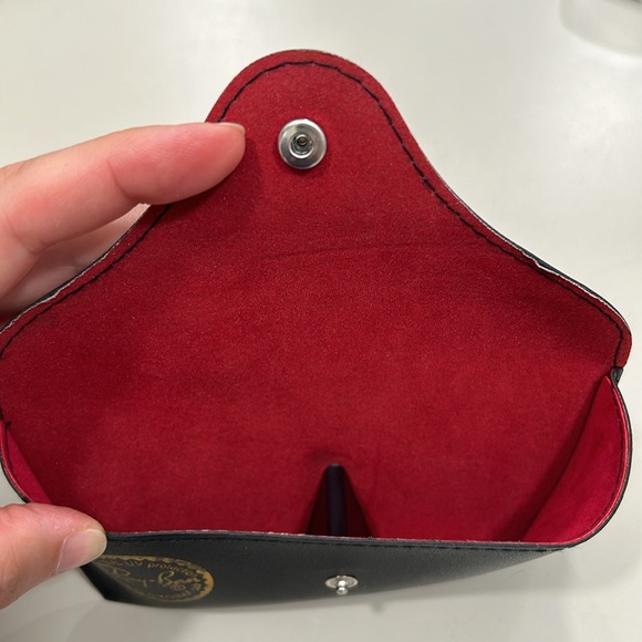 Ray-Ban Sunglasses CASE ONLY Black Snap Closure - gold Ray-Ban brand stamp - Picture 3 of 3